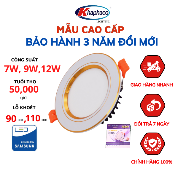 Đèn Led Downlight Âm Trần