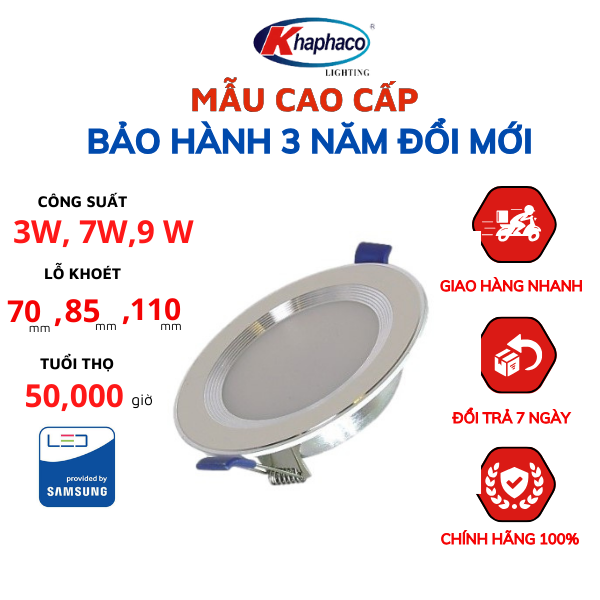 Đèn Led Downlight Âm trần